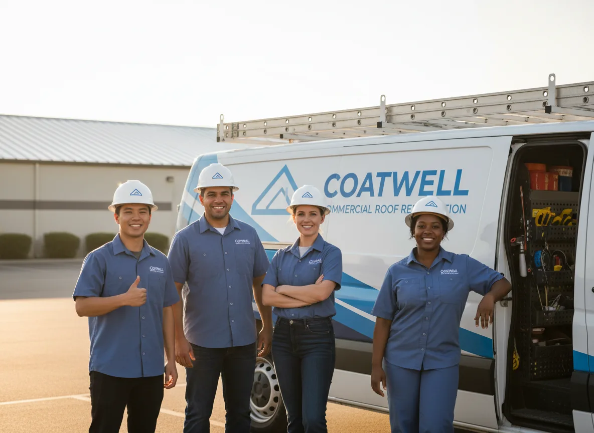 Commercial roof coating company in Amherst, OH